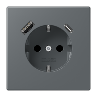 SCHUKO socket with USB charger LC32010 - JUNG (pavadinimas tikslinamas)