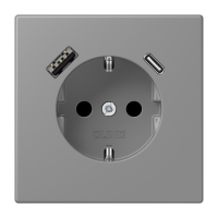 SCHUKO socket with USB charger LC32011 - JUNG (pavadinimas tikslinamas)