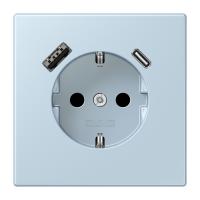SCHUKO socket with USB charger LC32022 - JUNG (pavadinimas tikslinamas)