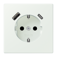SCHUKO socket with USB charger LC32024 - JUNG (pavadinimas tikslinamas)