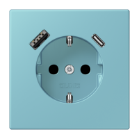 SCHUKO socket with USB charger LC32032 - JUNG (pavadinimas tikslinamas)