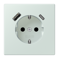 SCHUKO socket with USB charger LC32034 - JUNG (pavadinimas tikslinamas)