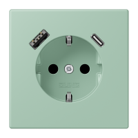 SCHUKO socket with USB charger LC32041 - JUNG (pavadinimas tikslinamas)