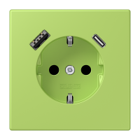 SCHUKO socket with USB charger LC32052 - JUNG (pavadinimas tikslinamas)