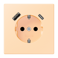 SCHUKO socket with USB charger LC32060 - JUNG (pavadinimas tikslinamas)