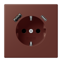SCHUKO socket with USB charger LC32120 - JUNG (pavadinimas tikslinamas)