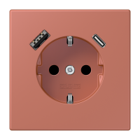 SCHUKO socket with USB charger LC32121 - JUNG (pavadinimas tikslinamas)