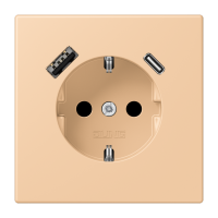 SCHUKO socket with USB charger LC32122 - JUNG (pavadinimas tikslinamas)