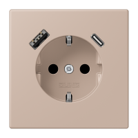 SCHUKO socket with USB charger LC32131 - JUNG (pavadinimas tikslinamas)
