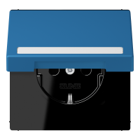 SCHUKO socket, with hinged lid, with ins - JUNG (pavadinimas tikslinamas)