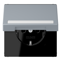 SCHUKO socket, with hinged lid, with ins - JUNG (pavadinimas tikslinamas)