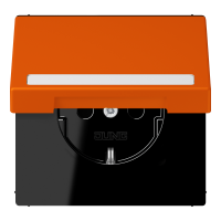 SCHUKO socket, with hinged lid, with ins - JUNG (pavadinimas tikslinamas)