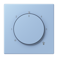 Centre plate with knob room thermostat L - JUNG (pavadinimas tikslinamas)