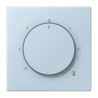 Centre plate with knob room thermostat L - JUNG (pavadinimas tikslinamas)