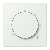 Centre plate with knob room thermostat L - JUNG (pavadinimas tikslinamas)