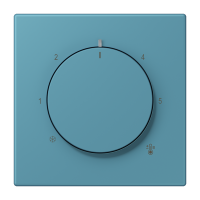 Centre plate with knob room thermostat L - JUNG (pavadinimas tikslinamas)