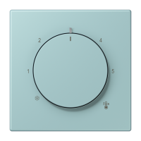 Centre plate with knob room thermostat L - JUNG (pavadinimas tikslinamas)