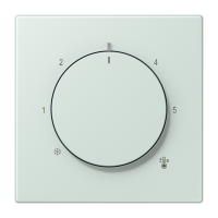Centre plate with knob room thermostat L - JUNG (pavadinimas tikslinamas)
