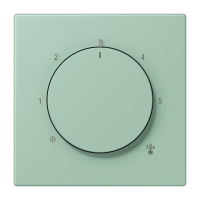 Centre plate with knob room thermostat L - JUNG (pavadinimas tikslinamas)