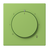 Centre plate with knob room thermostat L - JUNG (pavadinimas tikslinamas)