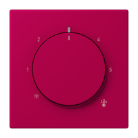 Centre plate with knob room thermostat L - JUNG (pavadinimas tikslinamas)