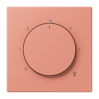 Centre plate with knob room thermostat L - JUNG (pavadinimas tikslinamas)