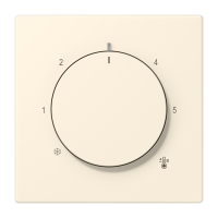 Centre plate with knob room thermostat L - JUNG (pavadinimas tikslinamas)