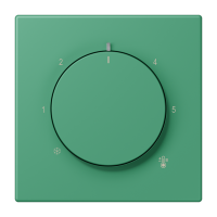 Centre plate with knob room thermostat L - JUNG (pavadinimas tikslinamas)