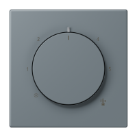 Centre plate with knob room thermostat L - JUNG (pavadinimas tikslinamas)