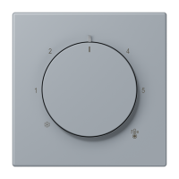 Centre plate with knob room thermostat L - JUNG (pavadinimas tikslinamas)