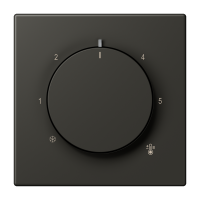 Centre plate with knob room thermostat L - JUNG (pavadinimas tikslinamas)