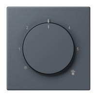 Centre plate with knob room thermostat L - JUNG (pavadinimas tikslinamas)