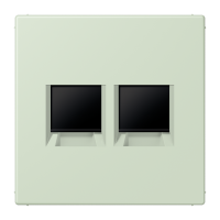 centre plate for MJ f. 2 sockets LC32042 - JUNG (pavadinimas tikslinamas)