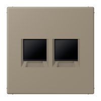 centre plate for MJ f. 2 sockets LC32141 - JUNG (pavadinimas tikslinamas)