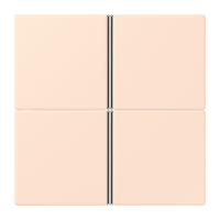 Cover kit 4-gang, complete LC32082 - JUNG (pavadinimas tikslinamas)
