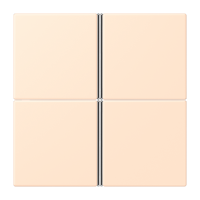 Cover kit 4-gang, complete LC32123 - JUNG (pavadinimas tikslinamas)