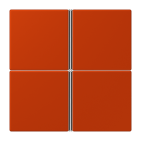Cover kit 4-gang, complete LC4320A - JUNG (pavadinimas tikslinamas)