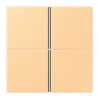 Cover kit 4-gang, complete LC4320P - JUNG (pavadinimas tikslinamas)