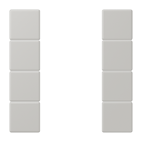 Klavišas keturgubam jungikliui gris claire 31 KNX F50 LS - JUNG