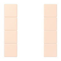 cover kit 4-gang, complete LC32082 - JUNG (pavadinimas tikslinamas)