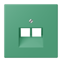 centre pl.f.2-gang mod. jack sockets LC4 - JUNG (pavadinimas tikslinamas)