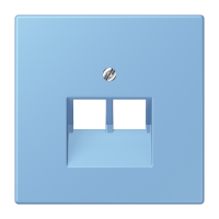 centre pl.f.2-gang mod. jack sockets LC4 - JUNG (pavadinimas tikslinamas)