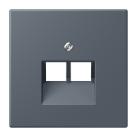 centre pl.f.2-gang mod. jack sockets LC4 - JUNG (pavadinimas tikslinamas)