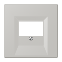 Dangtelis dvigubas TAE/USB lizdui gris clair 31 LE CORBUSIER - JUNG