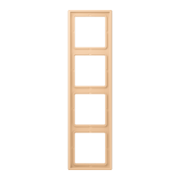 4-gang frame LC32122 - JUNG (pavadinimas tikslinamas)