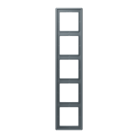 5-gang frame LC4320H - JUNG (pavadinimas tikslinamas)