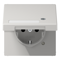 Schuko socket with hinged lid - JUNG (pavadinimas tikslinamas)