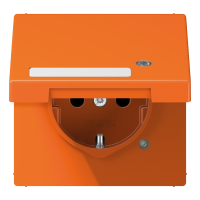 Schuko socket with hinged lid - JUNG (pavadinimas tikslinamas)