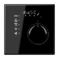 KNX room temperature controller - JUNG (pavadinimas tikslinamas)