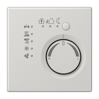 KNX room temperature controller - JUNG (pavadinimas tikslinamas)